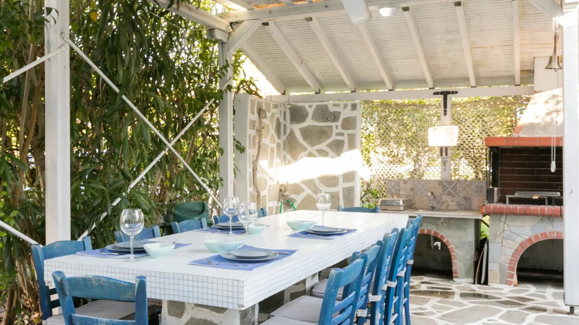 펜션 Delmare Crystals Vacances Maison Skála Foúrkas